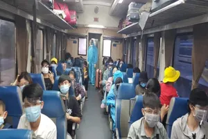 Hai đoàn tàu sẽ đưa hơn 700 người Quảng Trị, Thừa Thiên - Huế về quê