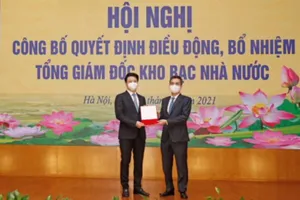 Bổ nhiệm ông Trần Quân giữ chức Tổng giám đốc Kho bạc Nhà nước