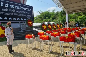 Nguyên nhân phải khắc lại toàn bộ những bia mộ “liệt sĩ vô danh”