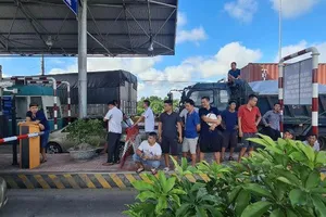 Thái Bình sẽ xử lý nghiêm chủ xe cố ý phá hoại tài sản trạm BOT quốc lộ 39B