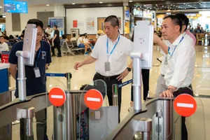 Triển khai công nghệ nhận diện khuôn mặt ở sân bay Nội Bài dịp 30-4