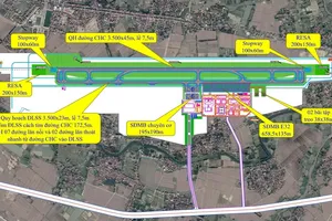 Tiếp tục điều chỉnh quy hoạch sân bay Gia Bình