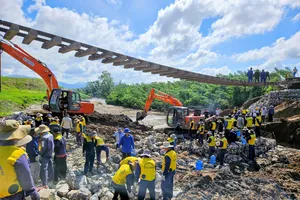 Dự kiến chiều nay thông tuyến đường sắt qua Đắk Lắk và Gia Lai