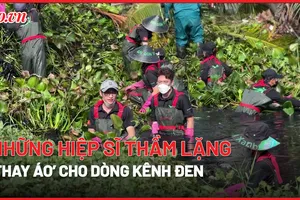 Video: Sài Gòn Xanh - Hiệp sĩ ‘thay áo’ cho những dòng kênh đen