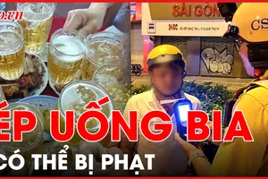 Coi chừng bị phạt nếu ép buộc người khác uống rượu, bia