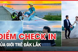 Đập Krông Buk Hạ - điểm check in của giới trẻ Đắk Lắk
