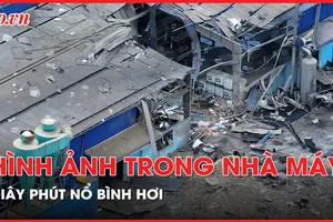 Video trong nhà máy khoảnh khắc nổ bình hơi làm 6 người tử vong ở Đồng Nai