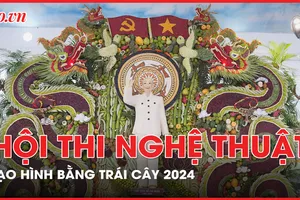 Độc đáo Hội thi nghệ thuật tạo hình bằng trái cây 2024