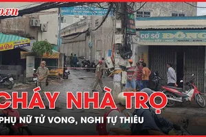 TP.HCM: Một phụ nữ tử vong trong vụ cháy nhà trọ, nghi do tự thiêu