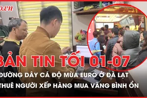 Bản tin tối 01-07: Ra mắt Lực lượng tham gia bảo vệ an ninh, trật tự ở cơ sở
