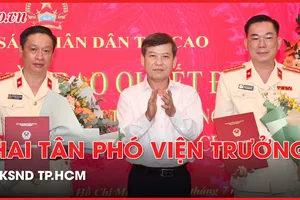 TP.HCM có hai tân Phó Viện trưởng Viện Kiểm sát Nhân dân 