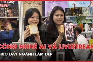 Công nghệ AI và livestream thúc đẩy cho sự phát triển ngành làm đẹp tại Việt Nam
