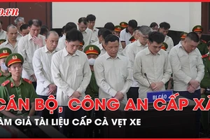Thông tin chi tiết việc nhiều cựu cán bộ, công an xã trong đường dây làm giả tài liệu cấp cà vẹt xe lãnh án