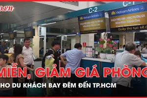 Miễn, giảm phí lưu trú cho du khách bay đêm đến TP.HCM