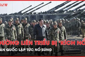 Căng thẳng Triều Tiên - Hàn Quốc leo thang: Triều Tiên cho nổ tuyến đường liên Triều