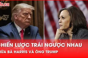 Bầu cử Tổng thống Mỹ 2024: Bà Harris và ông Trump chọn chiến lược trái ngược nhau những ngày nước rút