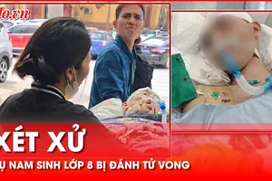 Xét xử vụ nam sinh lớp 8 bị đánh tử vong ở Hà Nội