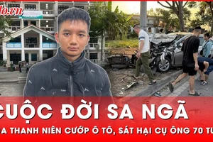 Tin nóng 23-11: Cuộc đời sa ngã của đối tượng cướp ô tô, sát hại cụ ông 70 tuổi ở Hà Nội