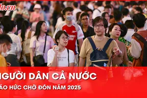 Video: Người dân cả nước háo hức chờ đón năm mới 2025