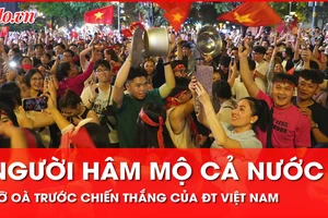 Giây phút vỡ oà khi tuyển Việt Nam hạ gục Thái Lan ngay trên sân khách