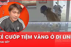 Video: Lời khai của kẻ dùng búa cướp tiệm vàng ở Di Linh, Lâm Đồng