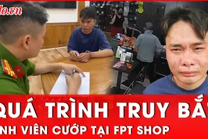 Video: Quá trình truy bắt khẩn sinh viên cướp tài sản tại cửa hàng FPT Shop