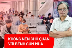 Bác sĩ Trương Hữu Khanh: Không nên chủ quan với bệnh cúm mùa