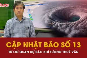Bão số 13 có gây mưa rất lớn và ngập lụt lịch sử như bão số 12? 