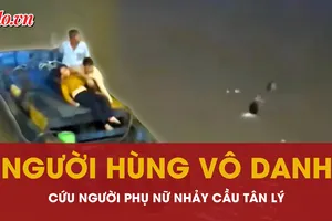 Vẫn chưa rõ danh tính ‘người hùng’ cứu người phụ nữ nhảy cầu Tân Lý