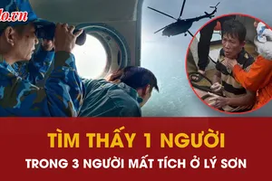 Người đàn ông tìm thấy trong vụ 3 người mất tích ở Lý Sơn kể lại giây phút gặp nạn