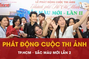 Hào hứng lễ phát động cuộc thi ảnh 'TP.HCM - Sắc màu mới' lần 2