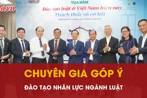 Nâng cao chất lượng nhân lực ngành luật: Quan trọng quản lý chất lượng đào tạo
