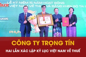 Doanh nghiệp hai lần xác lập Kỷ lục Việt Nam về thuế 