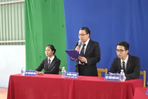 Đưa phiên tòa giả định đến trẻ em làng S.O.S