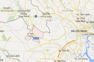 Thực địa tại khu vực xảy ra vụ xô xát ở biên giới Việt Nam - Campuchia