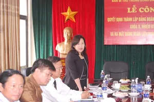 Thành lập Đảng đoàn Liên đoàn luật sư Việt Nam