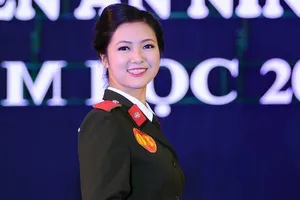 Nữ sinh đẹp nhất Học viện An ninh nhân dân