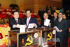 Chùm ảnh: Bầu ban chấp hành Trung ương Đảng khóa XII 