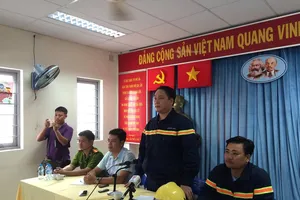 Họp báo nhanh sau vụ cháy lớn ở Cống Quỳnh 