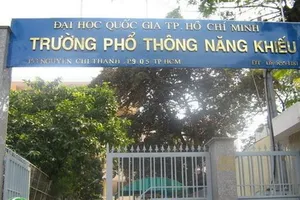 Trường Phổ thông Năng khiếu TP.HCM tuyển 600 chỉ tiêu lớp 10