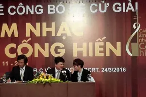 Giải thưởng âm nhạc Cống hiến chưa vinh danh nhạc sĩ Trần Lập