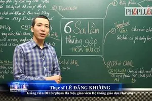 6 sai lầm thường gặp ở hóa hữu cơ 