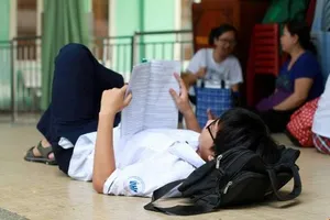 Chùm ảnh: Khoảnh khắc mùa thi 2016 