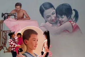 Du khách nườm nượp đổ về 'làng bích họa' kỳ lạ ven biển Tam Kỳ