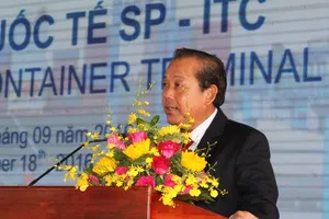 Khai trương cảng container quốc tế trị giá 200 triệu USD tại TP.HCM
