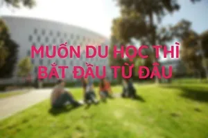 Muốn du học thì bắt đầu từ đâu?