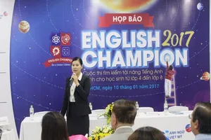 English Champion 2017 với giải thưởng lên đến 40 tỉ 