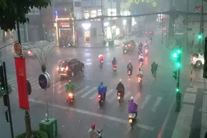 TP.HCM bất ngờ đón 'mưa xuân' chiều mùng 6 Tết 