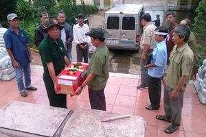  Đưa LS quân tình nguyện hy sinh sau 38 năm về Củ Chi