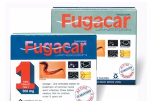 Phát hiện thuốc tẩy giun Fugacar giả